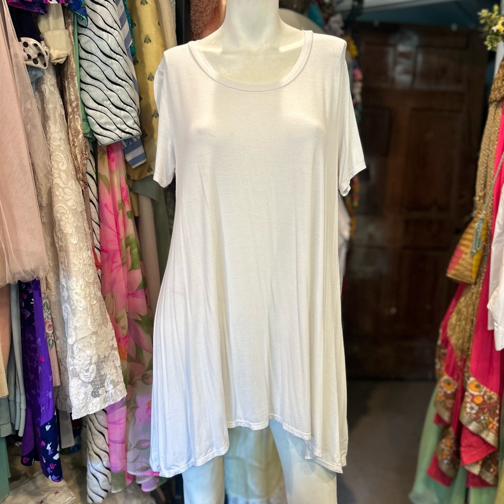 Long T-shirt Tunic Dress